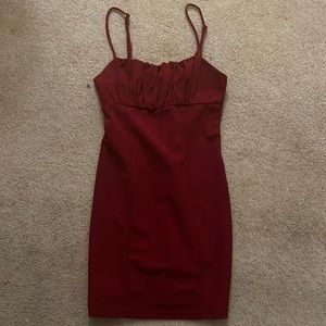 red wine lulus XS formal dress